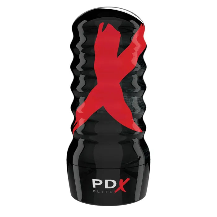 Pipedream PDX Elite Air Tight Frosted Stroker Clear Pipedream