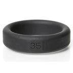 C1 Releasing Boneyard Silicone Cock Rings Set Of 5 Sizes Black C1 Releasing