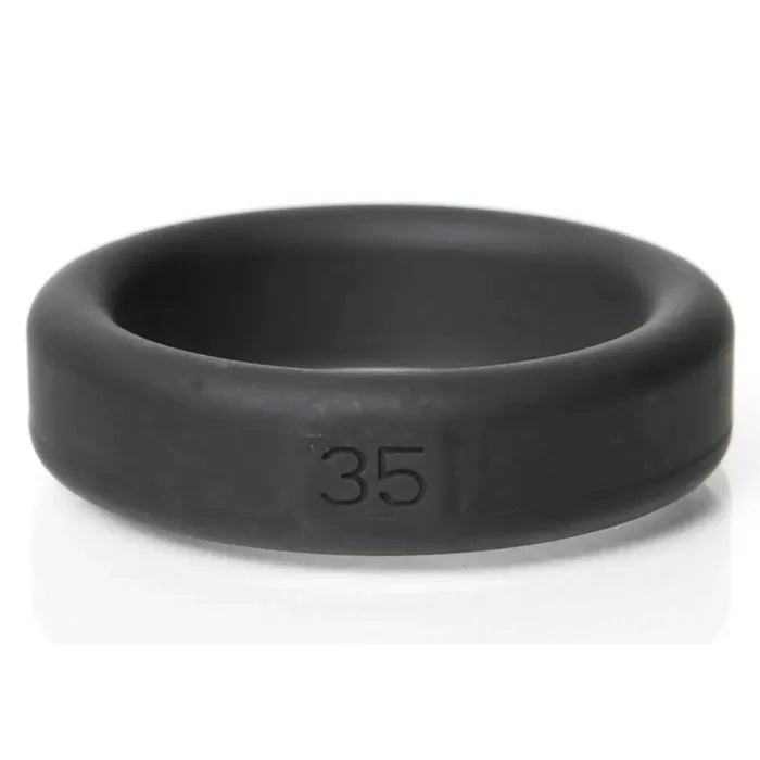 C1 Releasing Boneyard Silicone Cock Rings Set Of 5 Sizes Black C1 Releasing