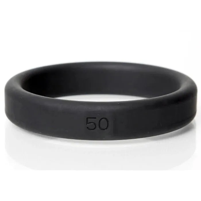 C1 Releasing Boneyard Silicone Cock Rings Set Of 5 Sizes Black C1 Releasing