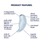 Satisfyer Seal You Soon USB Rechargeable Air Pulse Stimulator Satisfyer