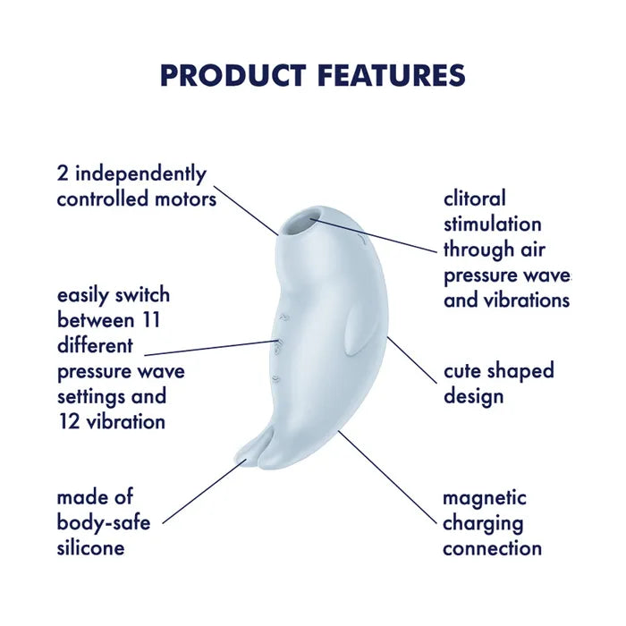 Satisfyer Seal You Soon USB Rechargeable Air Pulse Stimulator Satisfyer