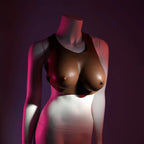 Gender X UNDERGARMENTS PLATE Dark Wearable Breasts D Cup Brown Gender X