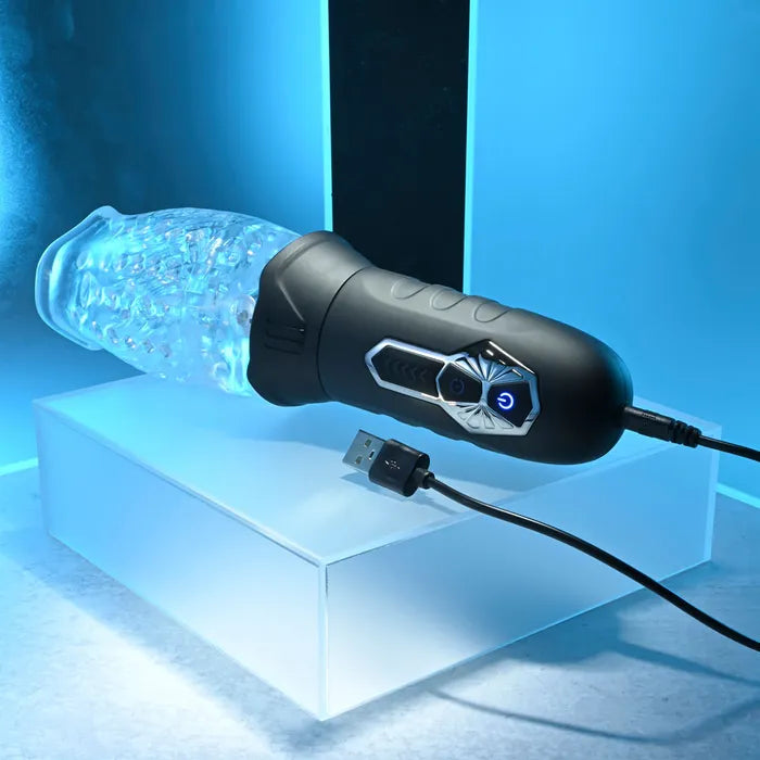 Zero Tolerance CYCLONE USB Rechargeable Spinning & Vibrating Stroker Zero Tolerance