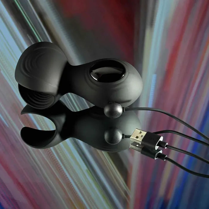 Zero Tolerance HANDY HELPER USB Rechargeable Vibrating Stroker Black Zero Tolerance