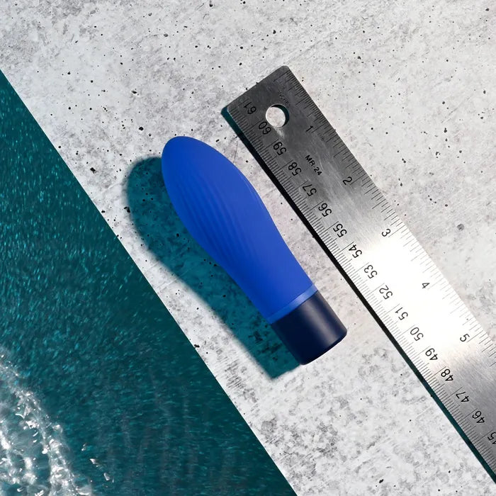 Selopa COBALT CUTIE Silicone Rechargeable Mini Vibrator Blue Selopa