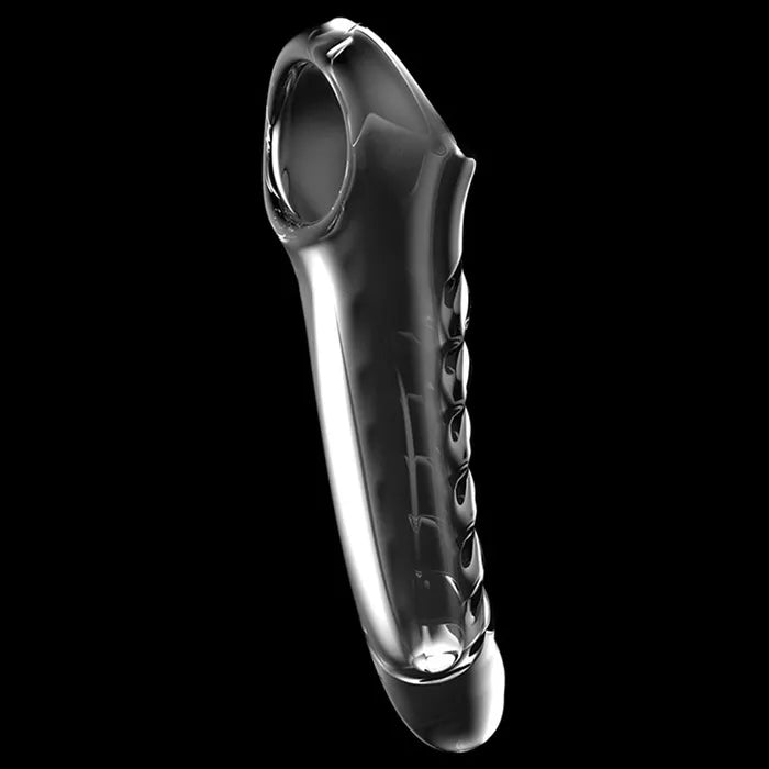 Adam & Eve Ridged Rider Penis Extension Sleeve 22.9cm Adam & Eve