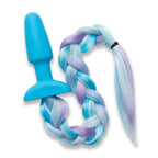 WhipSmart Furry Tales Silicone Butt Plug With Unicorn Tail WhipSmart