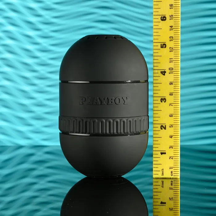 Playboy Pleasure TIGHT END Dual Ended Stroker Clear Playboy Pleasure