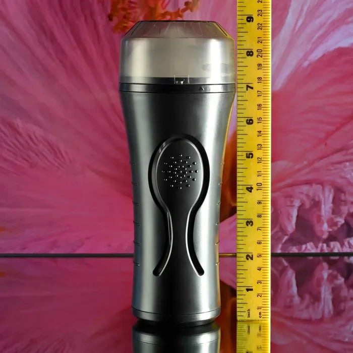 Zero Tolerance HOLD TIGHT USB Rechargeable Vibrating Vagina Stroker Clear Zero Tolerance