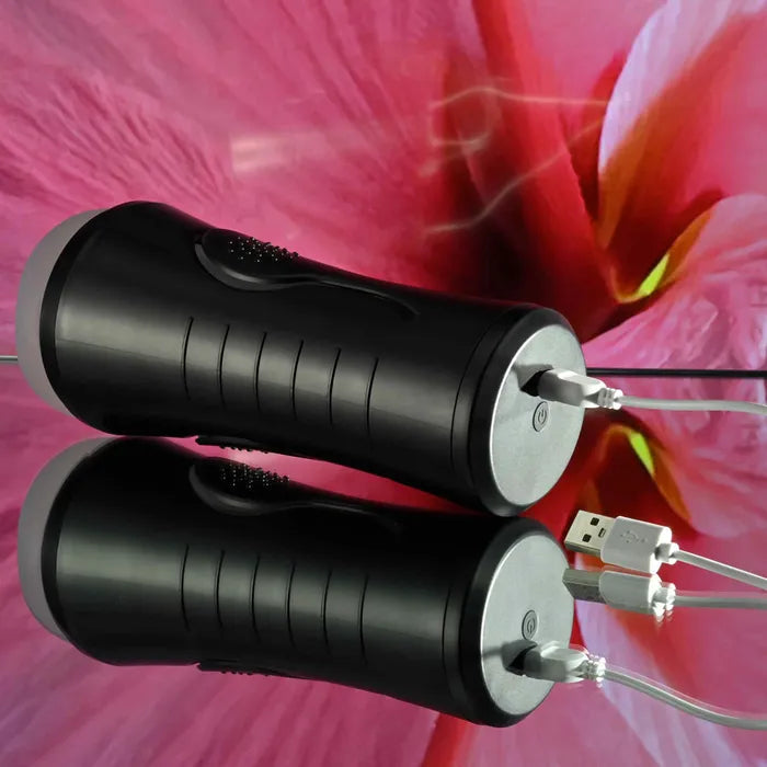 Zero Tolerance HOLD TIGHT USB Rechargeable Vibrating Vagina Stroker Clear Zero Tolerance