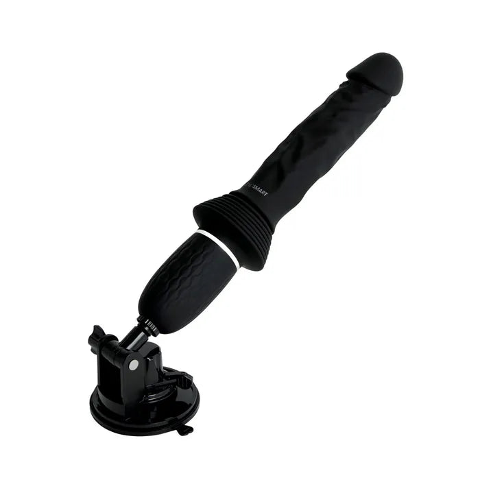 WhipSmart Thrusting Cock USB Rechargeable Thrusting Vibrator With Suction Mount WhipSmart
