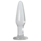 Adam & Eve Glass Anal Training Trio Glass Butt Plugs Set Of 3 Sizes Clear Adam & Eve