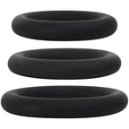 Adam & Eve Silicone Penis Ring Set Set Of 3 Sizes
