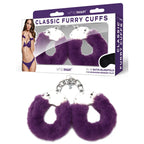 WhipSmart Classic Furry Cuffs Restraints With Bonus Eye Mask White WhipSmart
