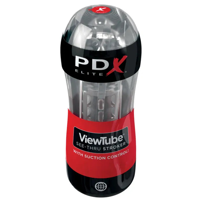 Pipedream Extreme Toys Elite ViewTube Stroker Clear Pipedream