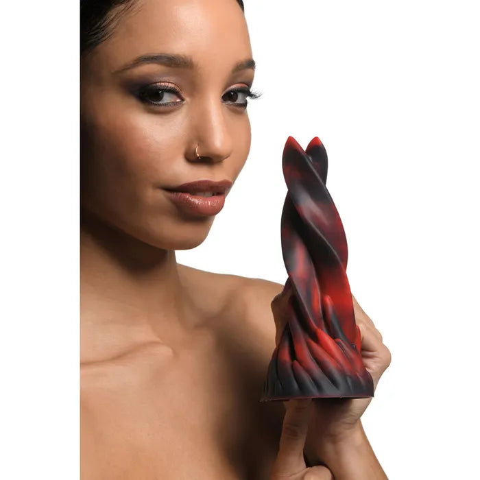 XR Brands Creature Cocks Hell Kiss Fantasy Dildo 18.8cm Red XR Brands