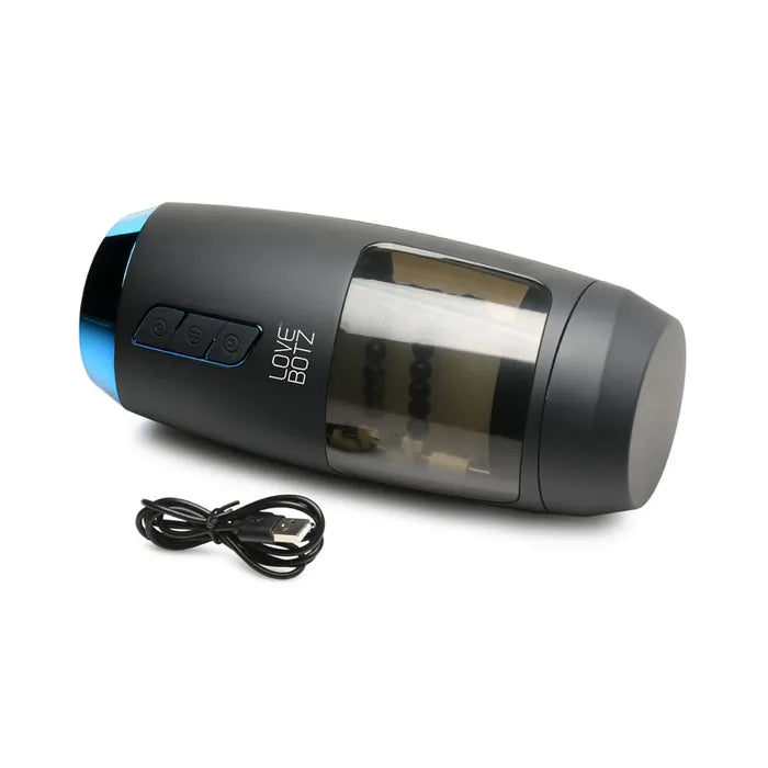 XR Brands LoveBotz The Milker Slider 18X USB Rechargeable Stroking Masturbator XR Brands