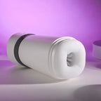 Playboy Pleasure TWIST & STROKE USB Rechargeable Heating Stroker With UV Cleaning White Playboy Pleasure