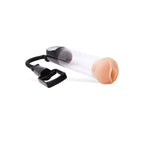 Adam & Eve Adam's Promax Penis Pump With Masturbator Sleeve Clear Adam & Eve