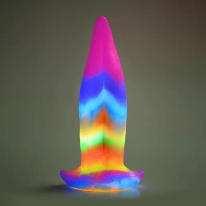 XR Brands Creature Cocks Unicorn Kiss Silicone Fantasy Tongue Dildo 21.4cm XR Brands