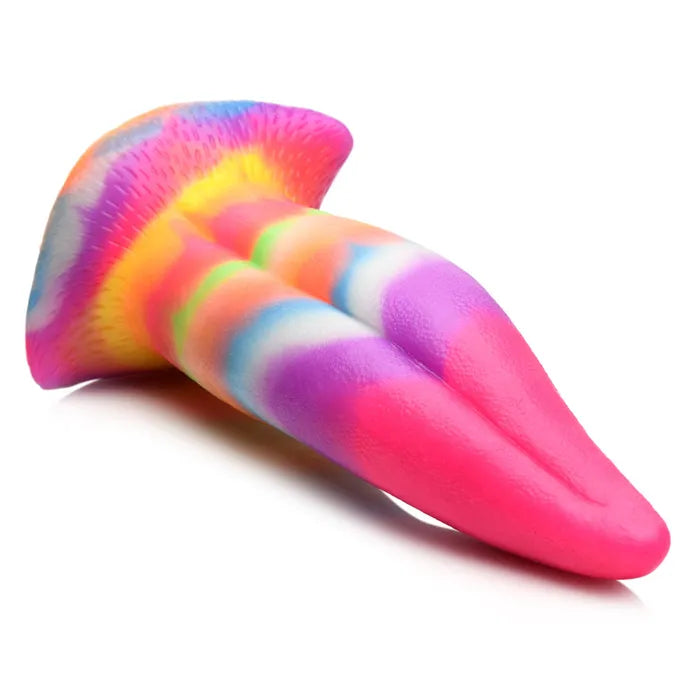 XR Brands Creature Cocks Unicorn Kiss Silicone Fantasy Tongue Dildo 21.4cm XR Brands