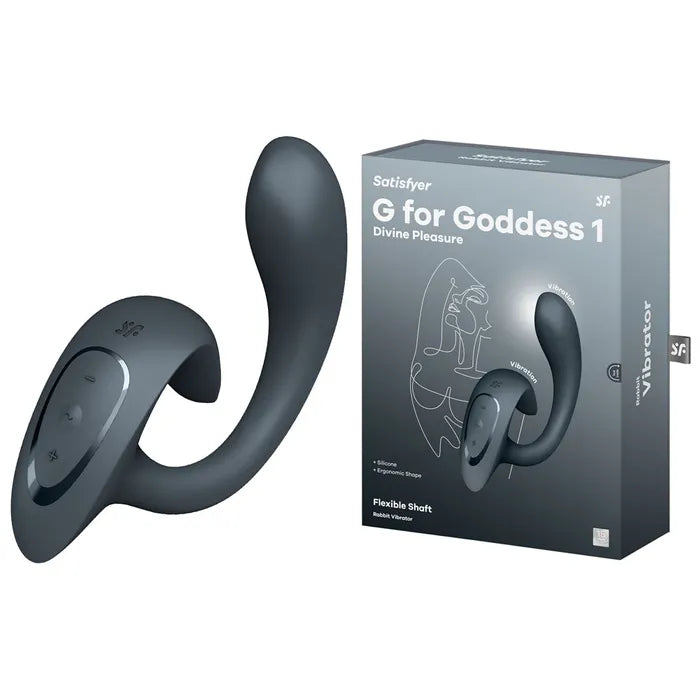 Satisfyer G For Goddess 1 USB Rechargeable Vibrator With Clit Stim Satisfyer