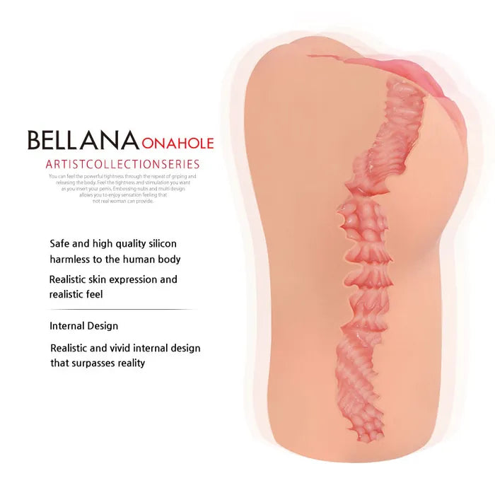 Kokos Bellana Onahole Dual Layer Vagina Stroker Flesh Kokos