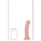 Shots Toys REALROCK Vibrating Cock USB Rechargeable Vibrating Dong 8 Inch Shots Toys