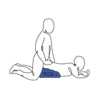 Pivot Inflatable Positioner Inflatable Position Cushion Black Sportsheets