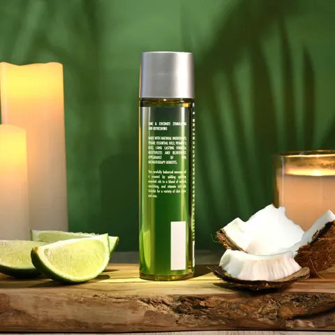 Evolved ANOINT PERFUMERY Lime Infused Coconut Massage Oil 120ml Bottle Evolved