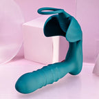 Playboy Pleasure BRING IT ON USB Rechargeable Thrusting Anal Plug With Cock Ring Playboy Pleasure