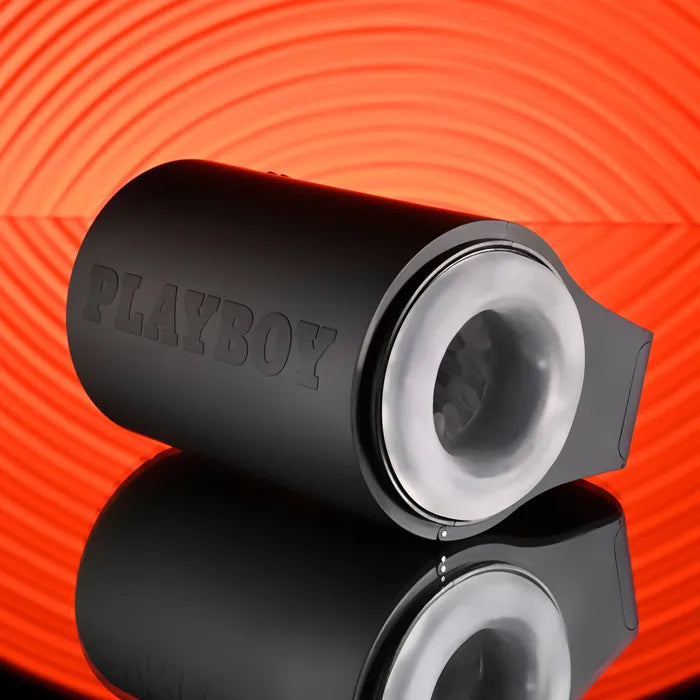 Playboy Pleasure COME ALONG USB Rechargeable Vibrating Stroker Playboy Pleasure