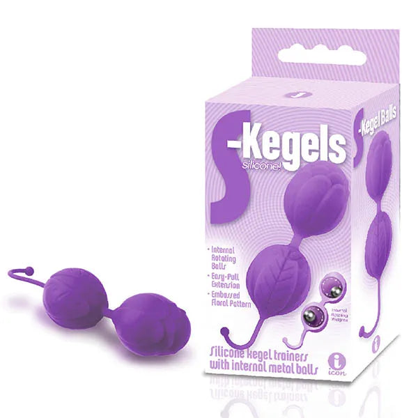 Icon Brands The 9s S Kegels Silicone Kegel Balls
