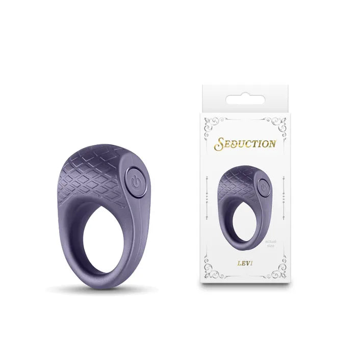 NS Novelties Seduction Levi USB Rechargeable Vibrating Cock Ring NS Novelties