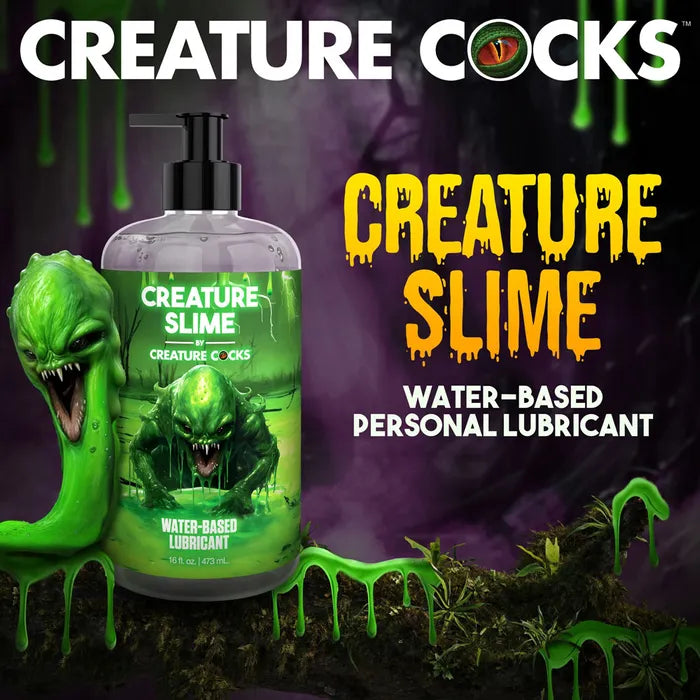 XR Brands Creature Cocks Water Based Lubricant 473ml Pump Bottle XR Brands