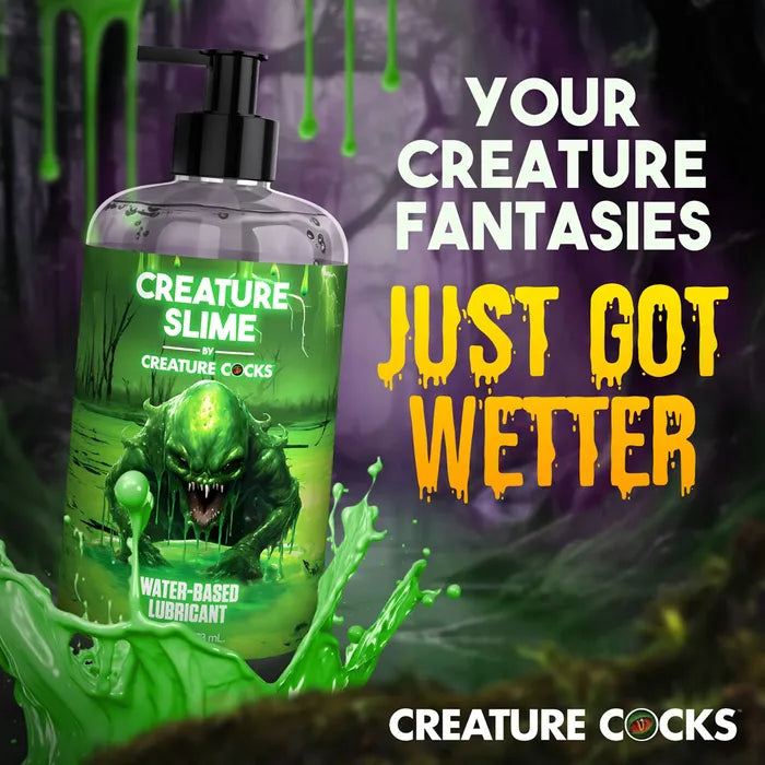 XR Brands Creature Cocks Water Based Lubricant 473ml Pump Bottle XR Brands