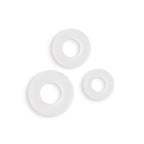 NS Novelties Firefly Bubble Rings Glow in Dark Cock Rings Set of 3 Sizes White NS Novelties