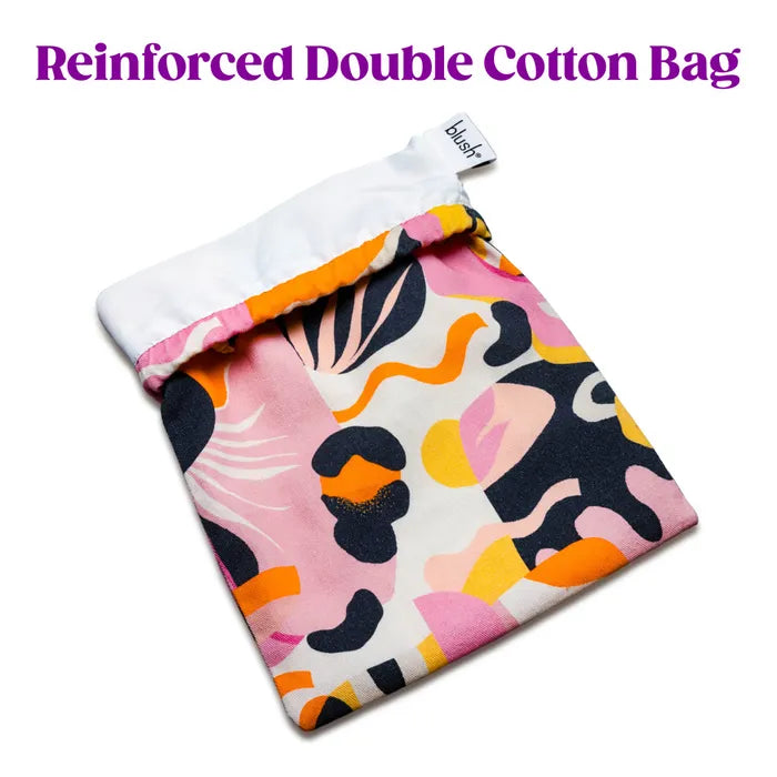 Blush Novelties The Collection Burst Cotton Toy Storage Bag Blush Novelties