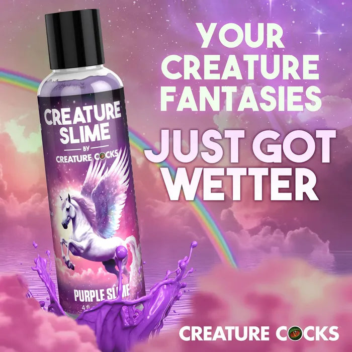 XR Brands Creature Slime By Creature Cocks Purple Slime Water Based Lubricant XR Brands
