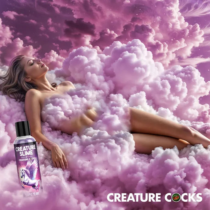 XR Brands Creature Slime By Creature Cocks Purple Slime Water Based Lubricant XR Brands