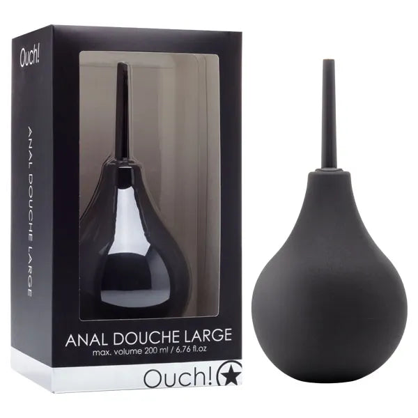 Shots Toys Ouch Anal Douche Black Shots Toys