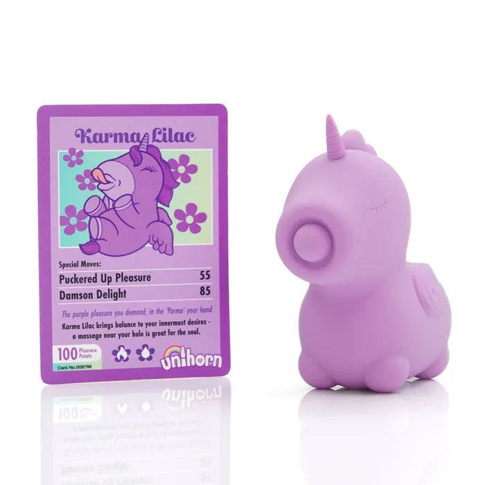 Creative Conceptions Unihorn Karma Lilac USB Rechargeable Flicking Stimulator Creative Conceptions