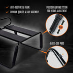 Temptasia Surrender Sex Chair Sex Stool With Vibrating Dildo Black Blush Novelties