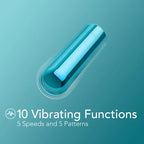 Blush Novelties Kool Vibes Rechargeable Mini USB Rechargeable Bullet Vibrator 6.4cm