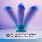 Blush Novelties Avant Midnight Rendezvous Dildo 19cm Ocean Blue Blush Novelties