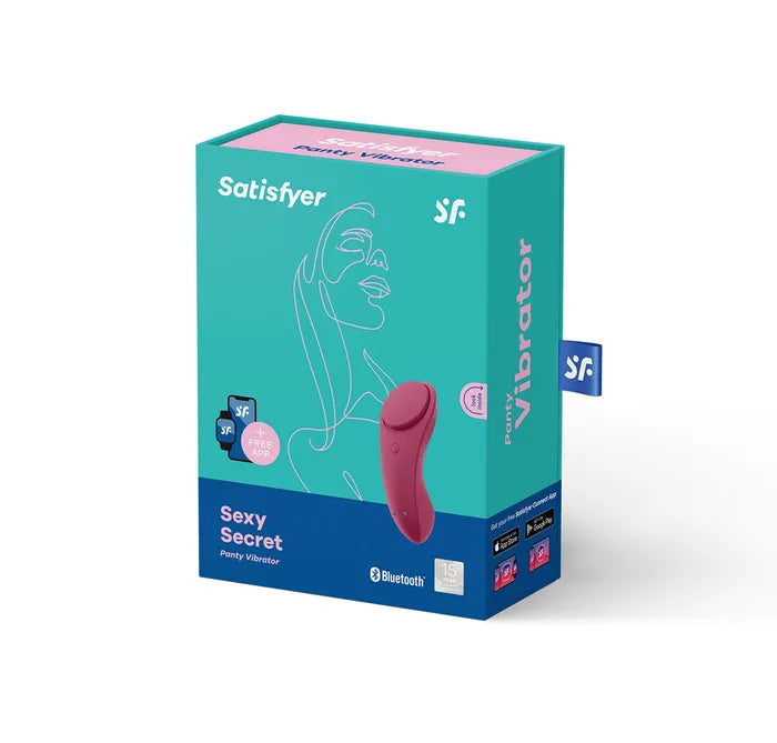 Satisfyer Sexy Secret  App Contolled USB Rechargeable Panty Vibrator Satisfyer