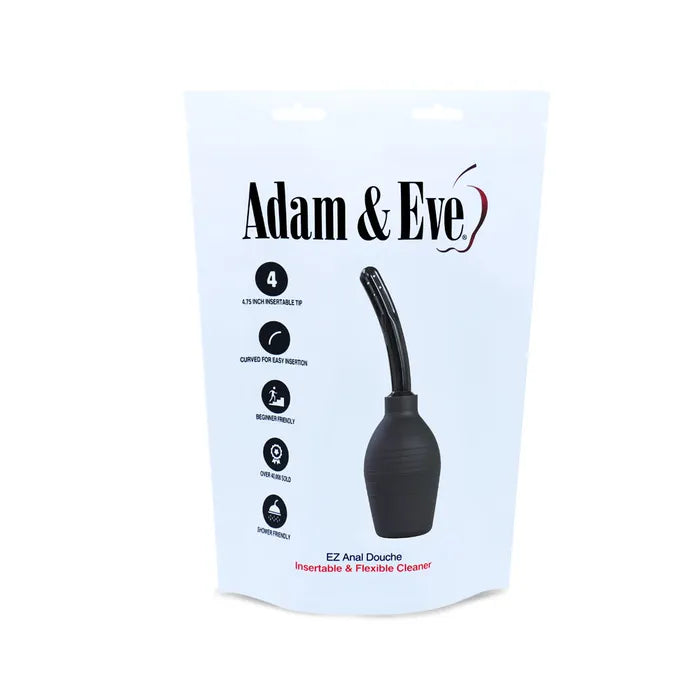 Adam & Eve Ez Anal Douche Black Adam & Eve
