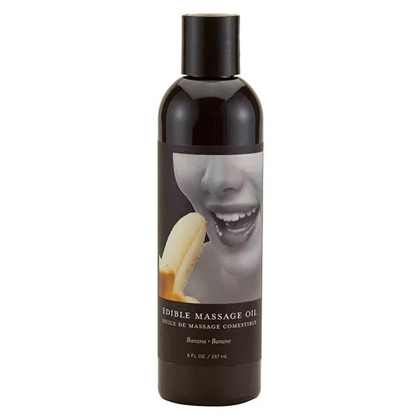 Earthly Body Flavoured Edible Massage Oil 237ml Bottle Earthly Body
