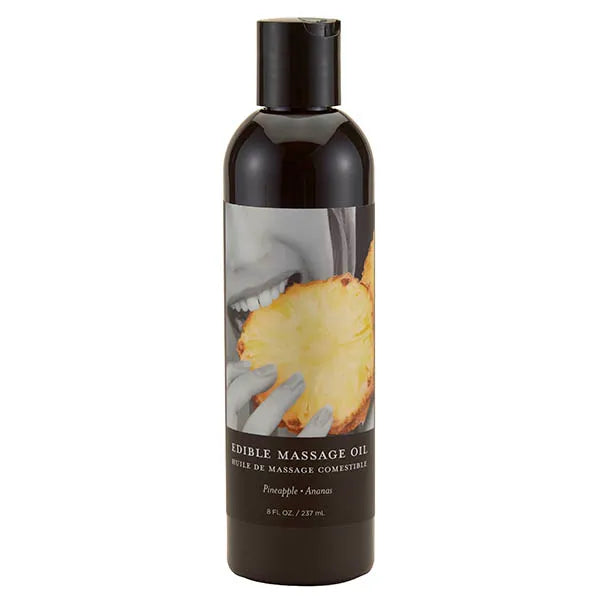 Earthly Body Flavoured Edible Massage Oil 237ml Bottle Earthly Body